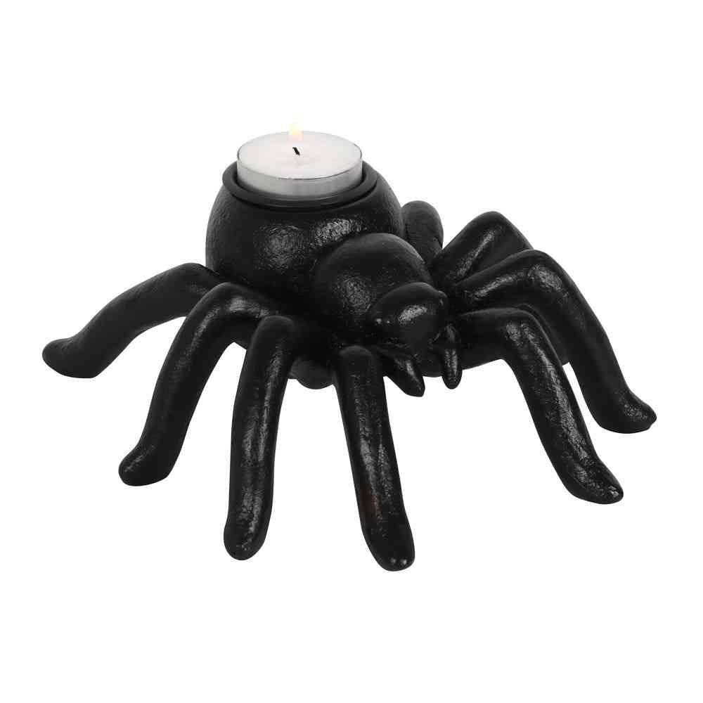Something Different - Spider Teelichthalter - Schwarz